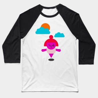 My Mom Love Yoga Baseball T-Shirt